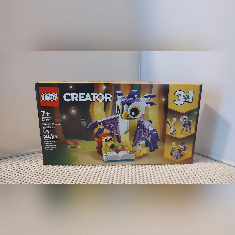 Lego Creator 31125 Fantasy Forest Creatures 3-in-1 Building Toy